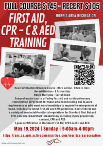 CPR Training Flyer (1) - Made with PosterMyWall