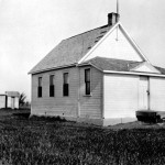 The original Carleton School building by A.J. Manning